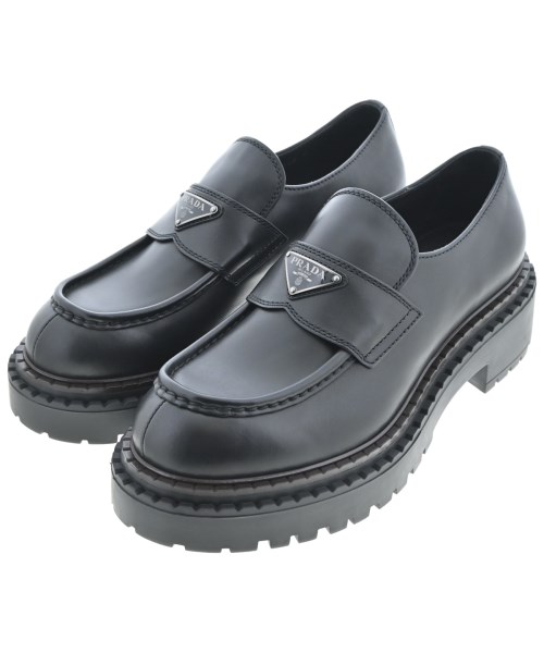 PRADA(プラダ)ビジネス・ドレスシューズ 黒 サイズ:UK7(25.5cm位)/2200635398055