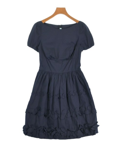 PRADA(プラダ)ワンピース 紺 サイズ:38(S位)/2200622987163