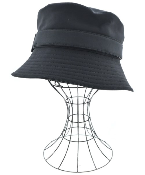 PRADA(プラダ)ハット 黒 サイズ:M/2200620697064