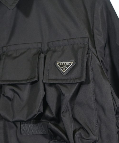 PRADA（プラダ）ミリタリーブルゾン 黒 サイズ:44(S位) メンズ/2200642129017