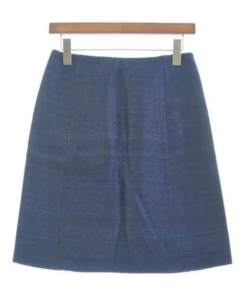 PRADA(プラダ)ひざ丈スカート 紺 サイズ:38(S位)/2200524955031