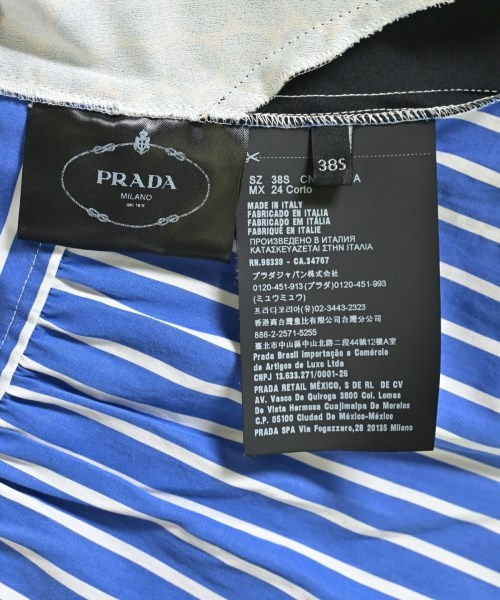 PRADA（プラダ）ワンピース 青 サイズ:38(S位) レディース/2200584372557