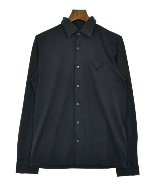 PRADA（プラダ）カジュアルシャツ 紺 サイズ:S メンズ/2200679952039