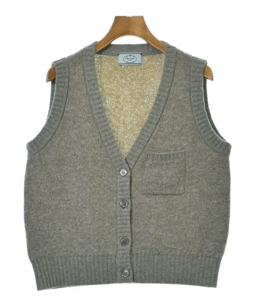 PRADA(プラダ)カーディガン グレー サイズ:36(XS位)/2200680112026