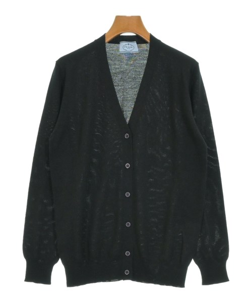 PRADA(プラダ)カーディガン 黒 サイズ:40(M位)/2200681090019