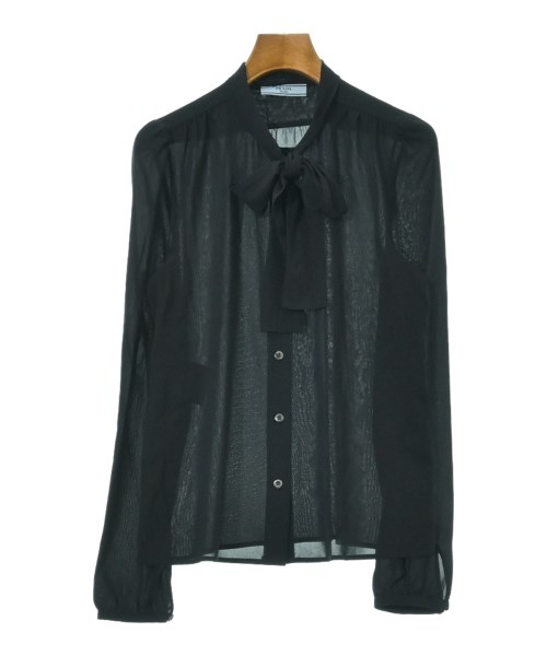 PRADA(プラダ)ブラウス 黒 サイズ:36(XS位)/2200693991465