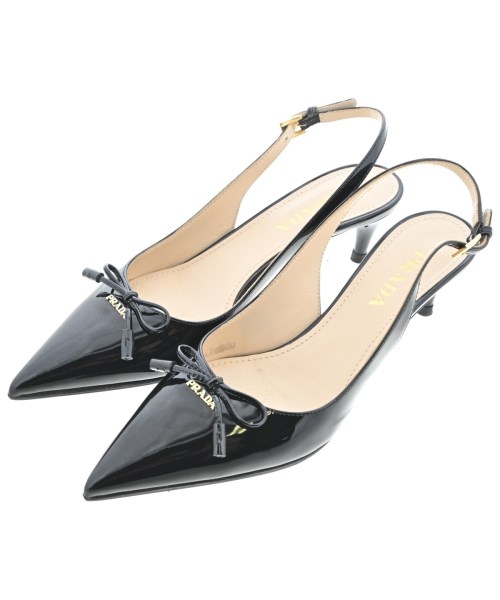 PRADA(プラダ)パンプス 黒 サイズ:EU35 1/2(22cm位)/2200696911019