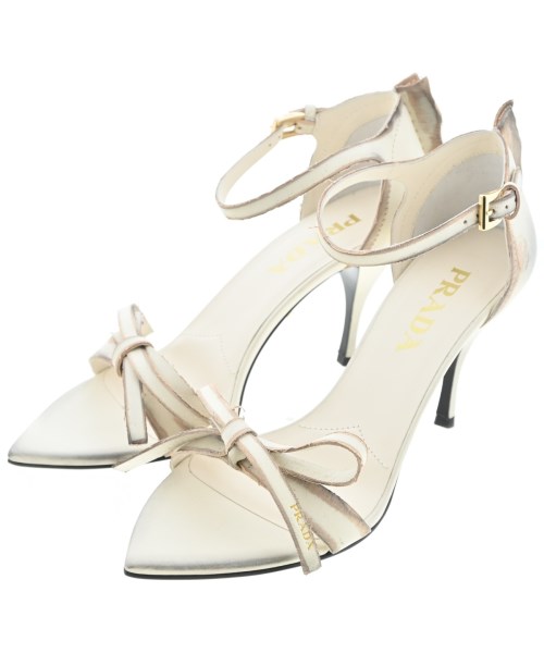 PRADA(プラダ)パンプス 白 サイズ:EU36 1/2(23cm位)/2200698488045