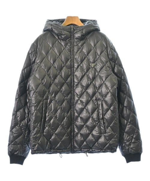 PRADA(プラダ)ダウンジャケット/ダウンベスト 黒 サイズ:S/2200701124014