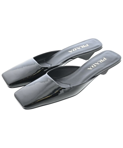 PRADA(プラダ)パンプス 黒 サイズ:EU37(23.5cm位)/2200701601126