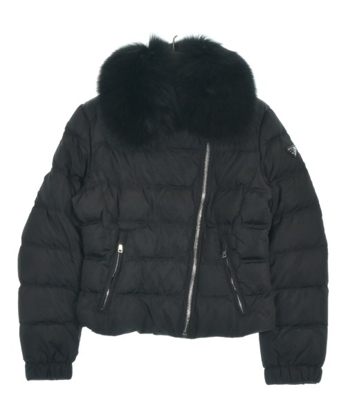 PRADA(プラダ)ダウンジャケット/ダウンベスト 黒 サイズ:42(M位)/2200654698020
