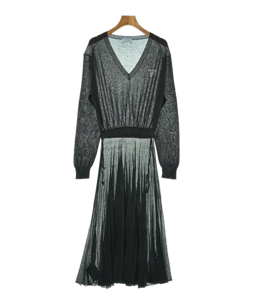 PRADA(プラダ)ワンピース 黒 サイズ:38(S位)/2200655353027