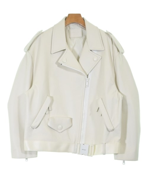 PRADA(プラダ)ライダース 白 サイズ:40(M位)/2200655616023