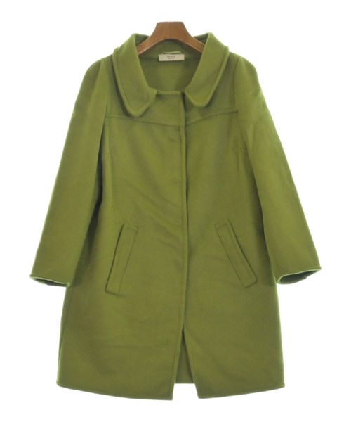 PRADA(プラダ)ステンカラーコート 緑 サイズ:40(M位)/2200653887241