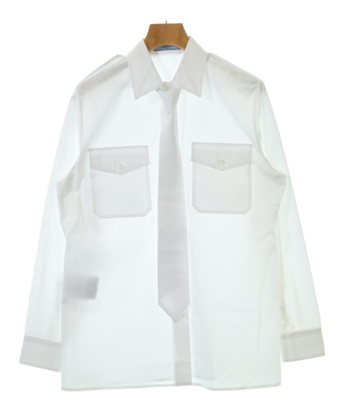 PRADA(プラダ)カジュアルシャツ 白 サイズ:38(M位)/2200660293035