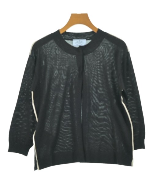 PRADA(プラダ)カーディガン 黒 サイズ:42(L位)/2200661909058