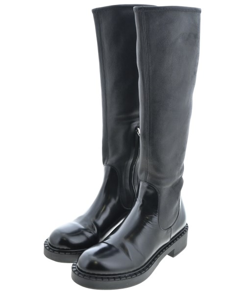PRADA(プラダ)ブーツ 黒 サイズ:-(23cm位)/2200646510019