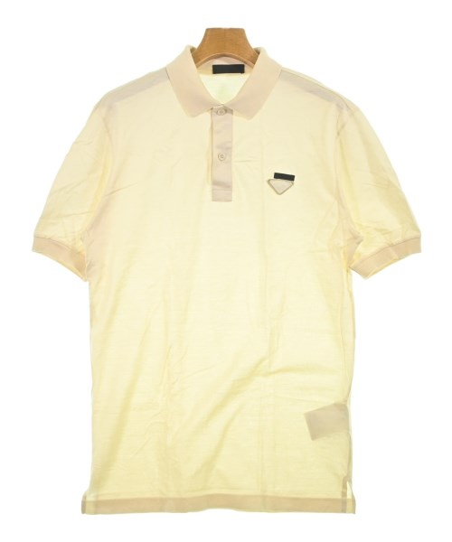 PRADA(プラダ)ポロシャツ ベージュ サイズ:S/2200699213011