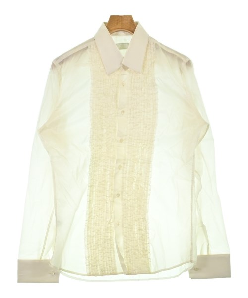 PRADA(プラダ)カジュアルシャツ ベージュ サイズ:41(XL位)/2200700813599