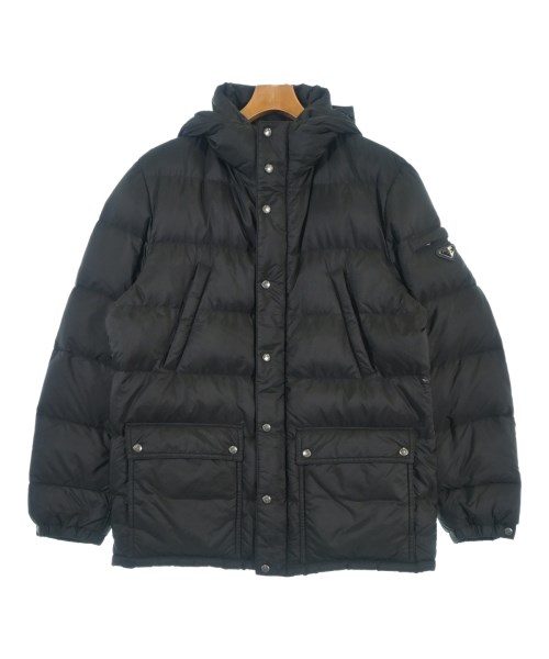 PRADA(プラダ)ダウンジャケット/ダウンベスト 黒 サイズ:52(XXL位)/2200700388011