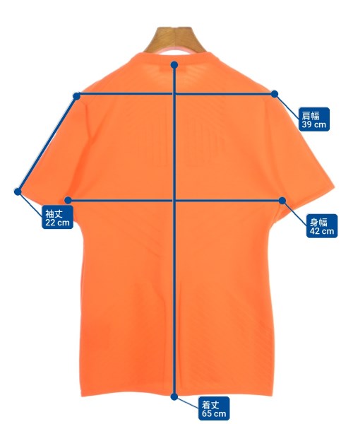 PRADA（プラダ）Tシャツ・カットソー オレンジ サイズ:46(M位) メンズ/2200704840034