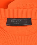 PRADA（プラダ）Tシャツ・カットソー オレンジ サイズ:46(M位) メンズ/2200704840034