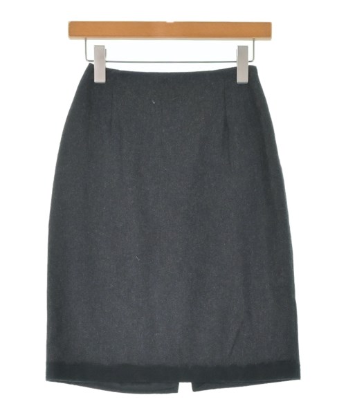 PRADA(プラダ)ひざ丈スカート グレー サイズ:36(XS位)/2200666619020