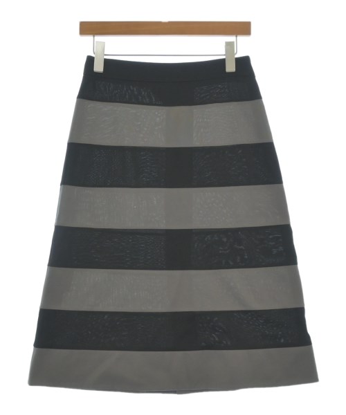 PRADA(プラダ)ロング・マキシ丈スカート グレー サイズ:40(M位)/2200665308253