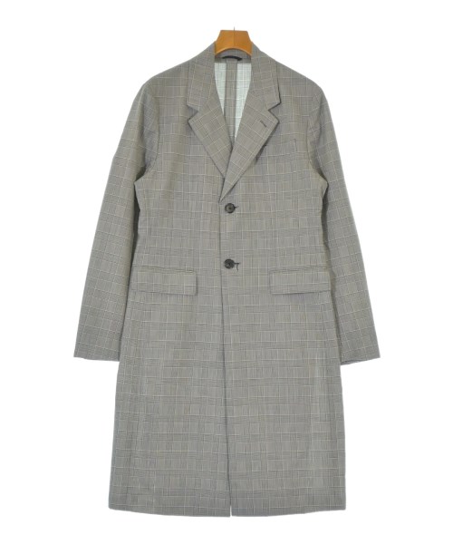 PRADA(プラダ)チェスターコート グレー サイズ:48(L位)/2200671724016
