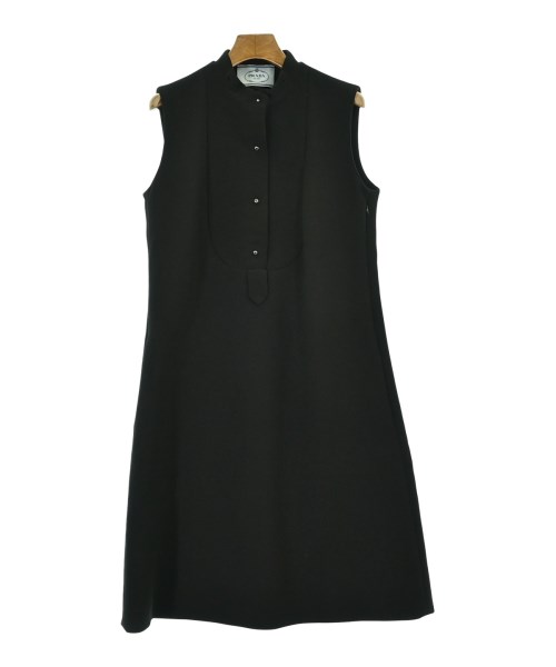 PRADA(プラダ)ワンピース 黒 サイズ:42(M位)/2200672029011