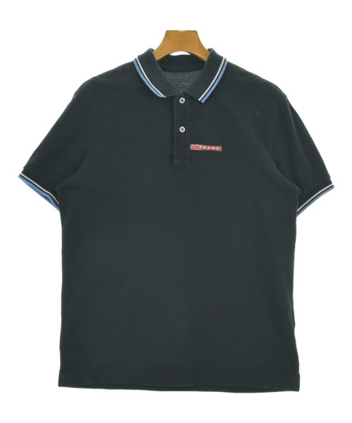 PRADA(プラダ)ポロシャツ 紺 サイズ:L/2200683083026