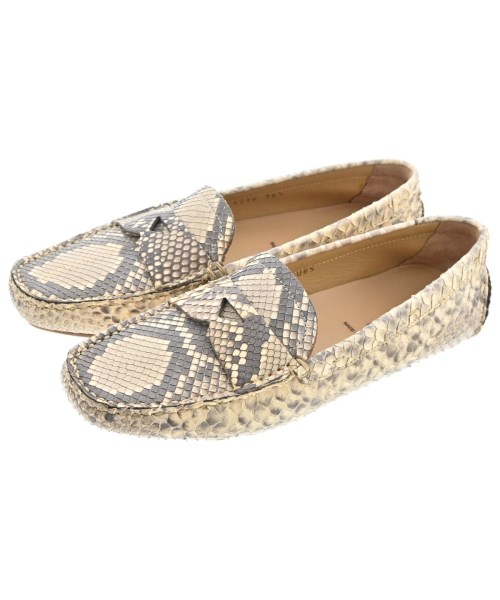 PRADA(プラダ)ドレスシューズ/ローファー ベージュ サイズ:EU36 1/2(23cm位)/2200684257037