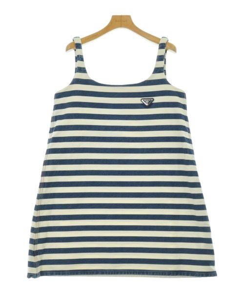 PRADA(プラダ)ベスト 紺 サイズ:40(M位)/2200684702117