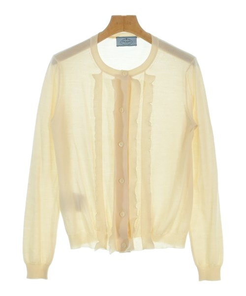 PRADA(プラダ)カーディガン 白 サイズ:36(XS位)/2200684750118