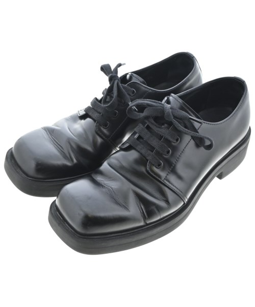 PRADA(プラダ)ビジネス・ドレスシューズ 黒 サイズ:7 1/2(26.5cm位)/2200685105122