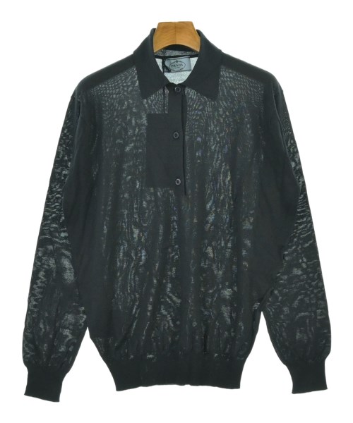 PRADA(プラダ)ニット・セーター 紺 サイズ:38(S位)/2200685852026