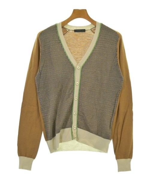 PRADA(プラダ)カーディガン ベージュ サイズ:44(S位)/2200681321656