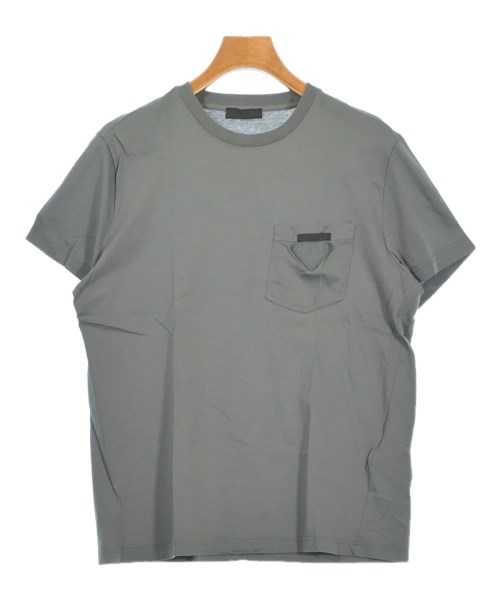 PRADA(プラダ)Tシャツ・カットソー グレー サイズ:L/2200687445097
