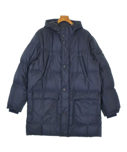 PRADA(プラダ)ダウンコート 紺 サイズ:XXL/2200689476044