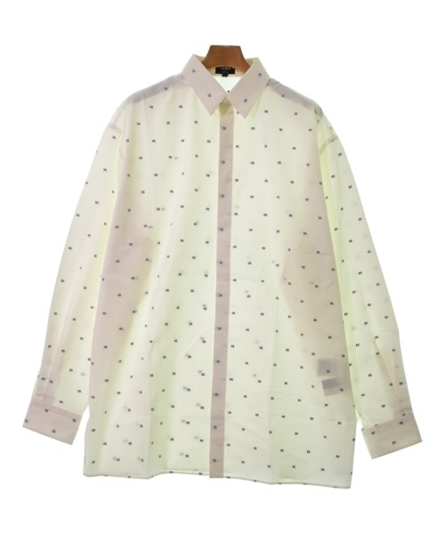 FENDI(フェンディ)カジュアルシャツ 白 サイズ:42(XXL位)/2200403779048