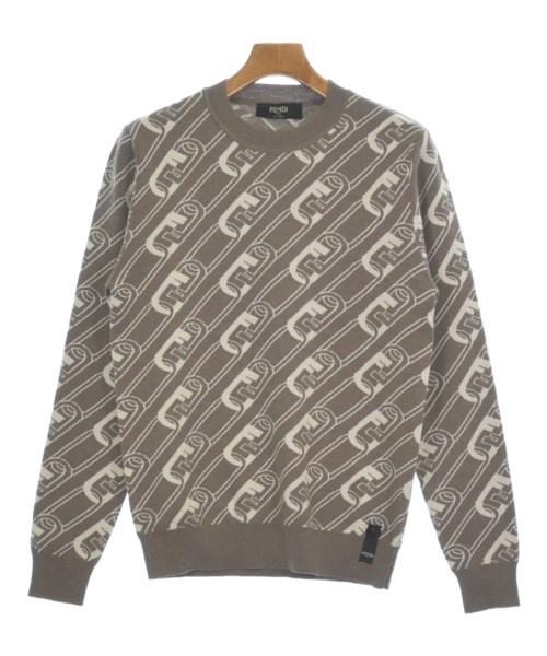 FENDI(フェンディ)ニット・セーター 茶 サイズ:44(S位)/2200463214039