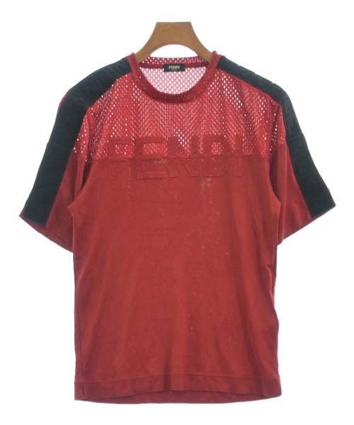 FENDI(フェンディ)Tシャツ・カットソー 赤 サイズ:XS/2200501119012