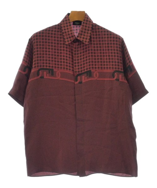 FENDI(フェンディ)カジュアルシャツ 赤 サイズ:38(S位)/2200496169160