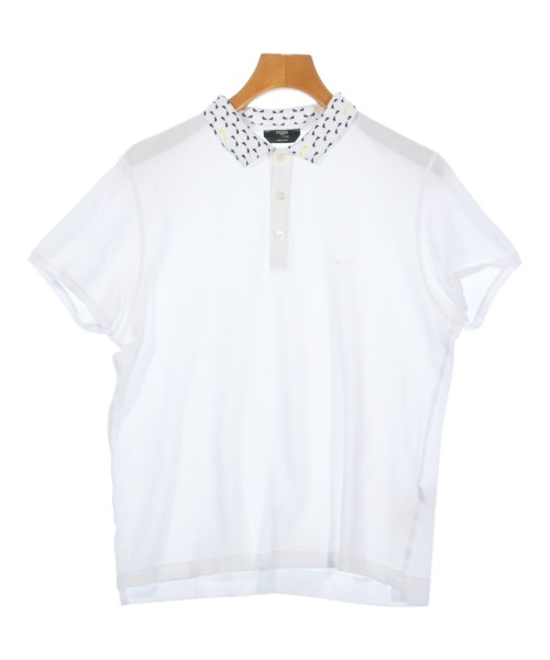 FENDI(フェンディ)ポロシャツ 白 サイズ:50(XL位)/2200557859122