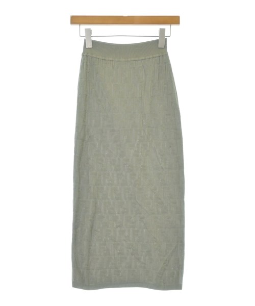 FENDI(フェンディ)ロング・マキシ丈スカート グレー サイズ:38(S位)/2200644358118