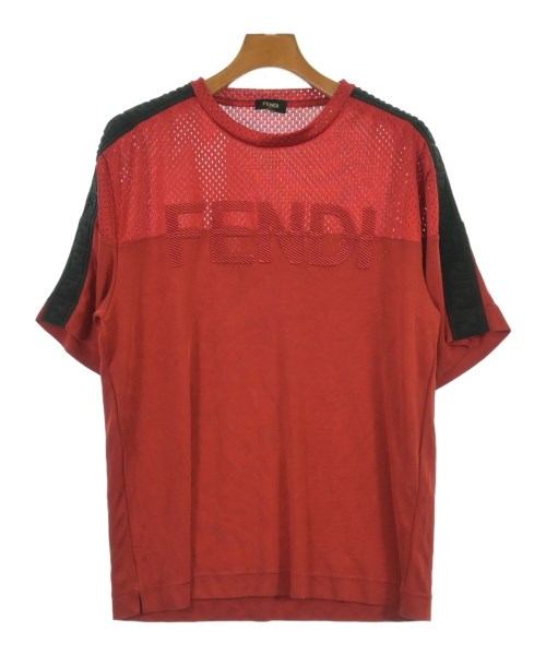FENDI(フェンディ)Tシャツ・カットソー 赤 サイズ:L/2200591877052