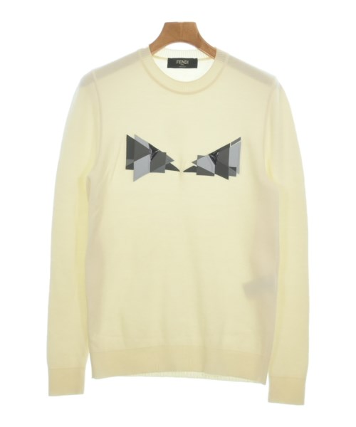 FENDI(フェンディ)ニット・セーター 白 サイズ:46(M位)/2200598096104