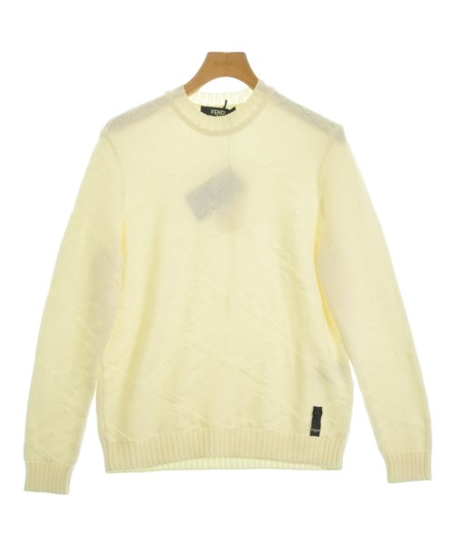 FENDI(フェンディ)ニット・セーター 白 サイズ:46(M位)/2200550695390