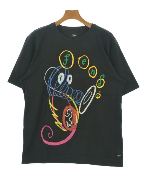 FENDI(フェンディ)Tシャツ・カットソー 黒 サイズ:M/2200628776037