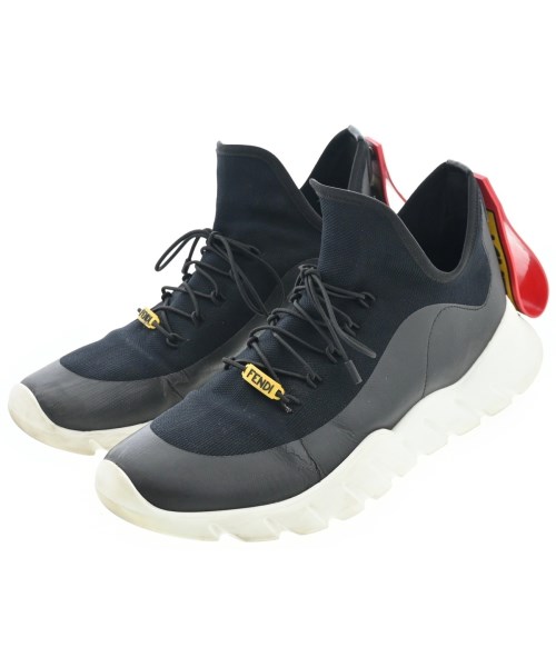 FENDI(フェンディ)スニーカー 黒 サイズ:UK6 1/2(25cm位)/2200611688019